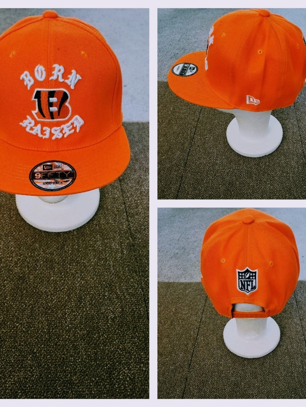CINCINNATI BENGALS NFL FOOTBALL SNAPBACK HAT.